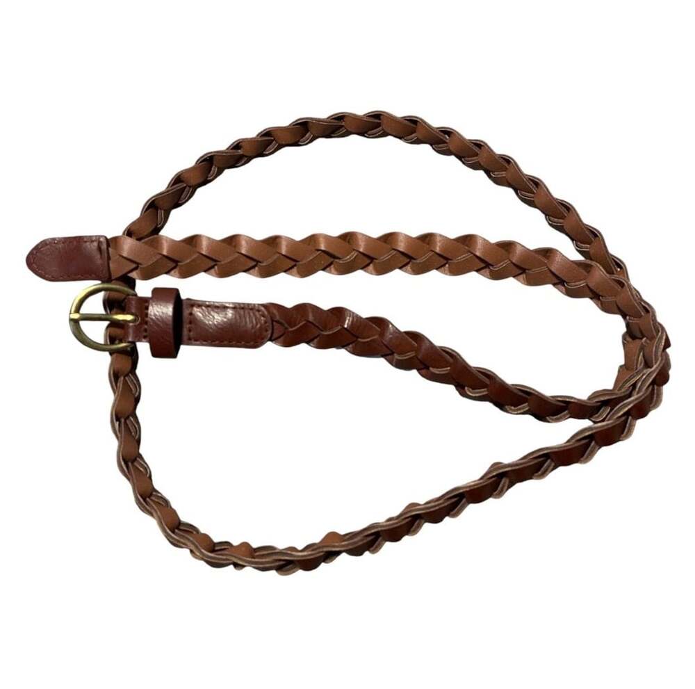 Target Women's Brown Braided Belt Style AAU72 X Large